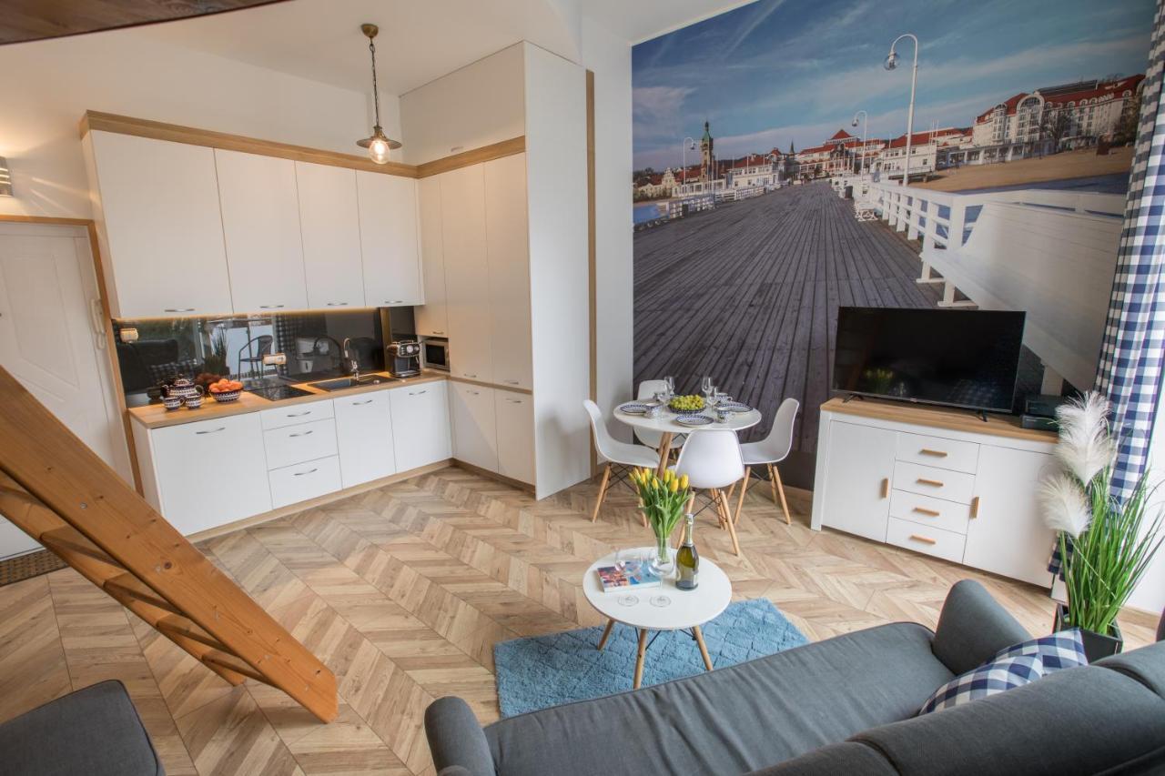 Apartament Chopina 5 M5 - Centrum Sopotu 3 Min Do Monciaka Extérieur photo